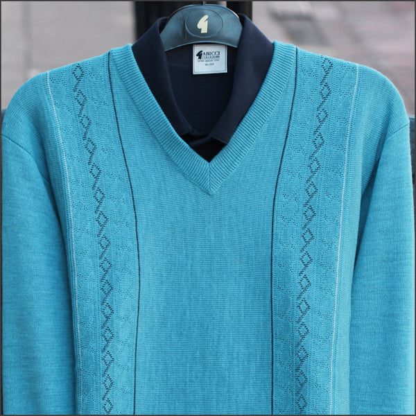 Gabicci M03 Aqua V Neck@