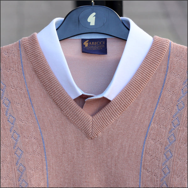 Gabicci M03 Peach V Neck@