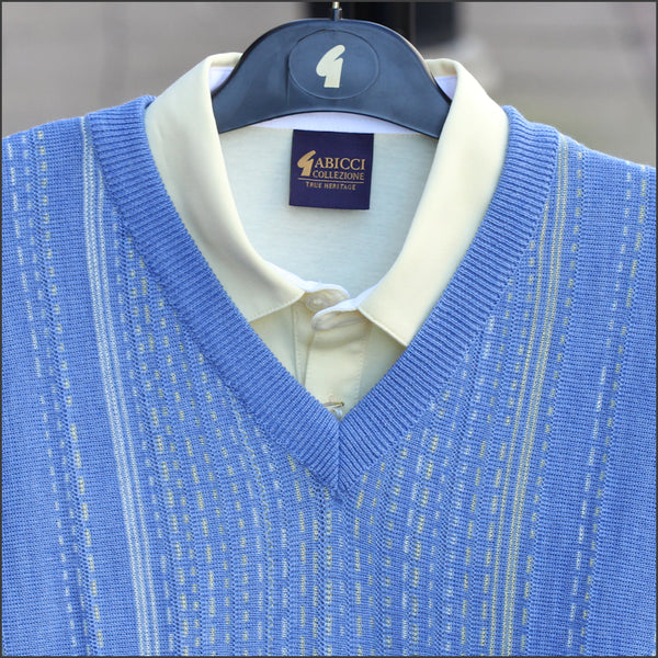 Gabicci M04 Sapphire V Neck@