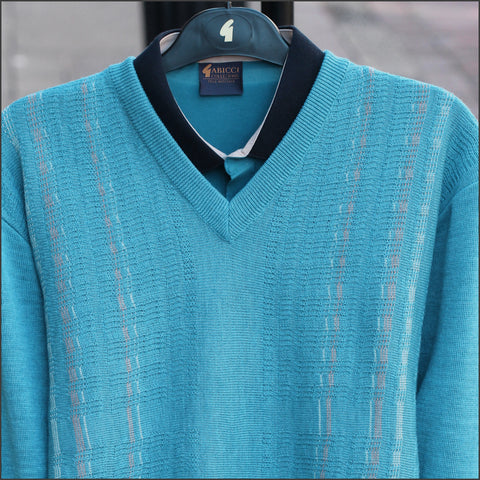 Gabicci M05 Aqua V Neck@
