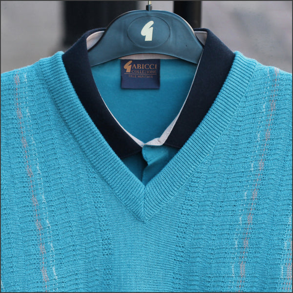 Gabicci M05 Aqua V Neck@