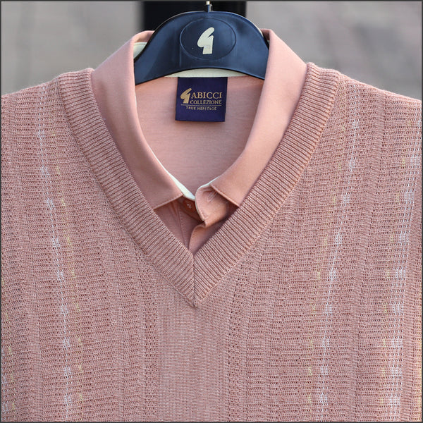 Gabicci M05 Peach V Neck @