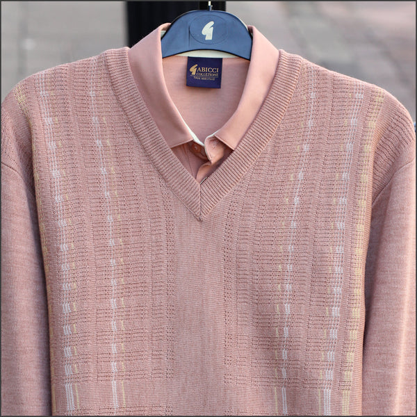 Gabicci M05 Peach V Neck @