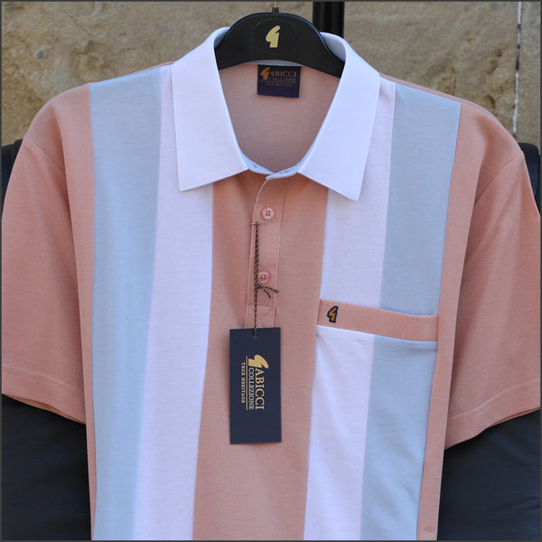 Gabicci X03 Peach Pattern Polo~