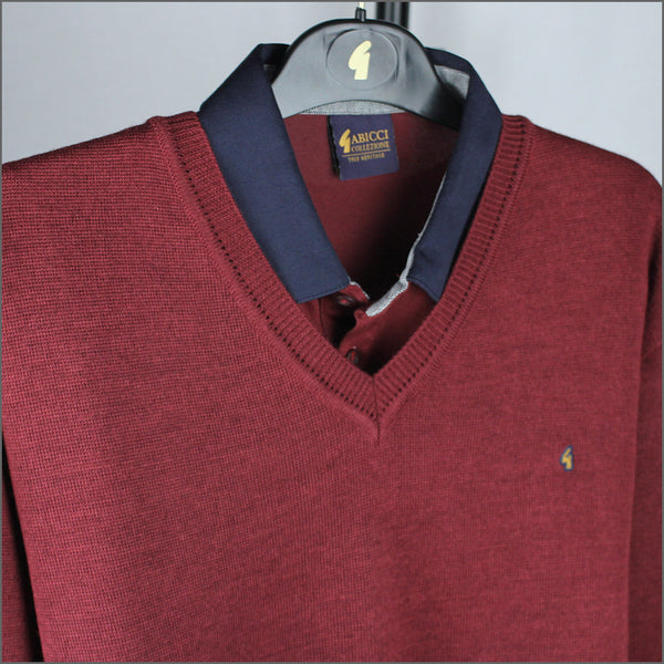 Gabicci K01 Mulberry V Neck*