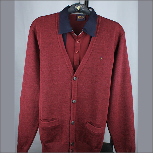 Gabicci Classic K02 Mulberry Cardigan*