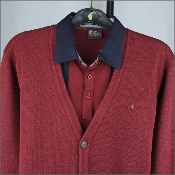 Gabicci Classic K02 Mulberry Cardigan*
