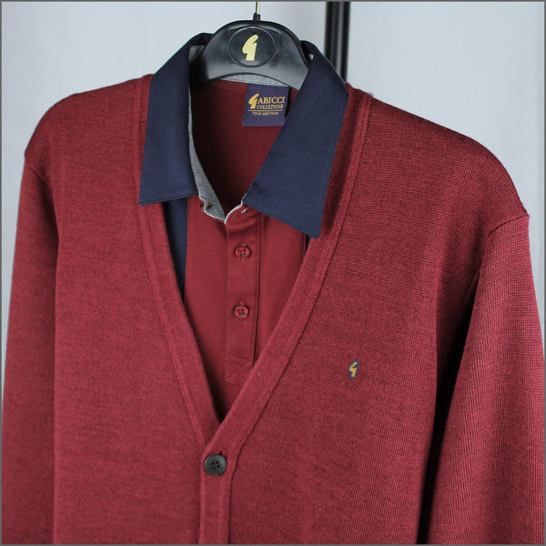 Gabicci Classic K02 Mulberry Cardigan*
