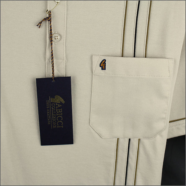 Gabicci X01 Linen Pattern T Shirt~