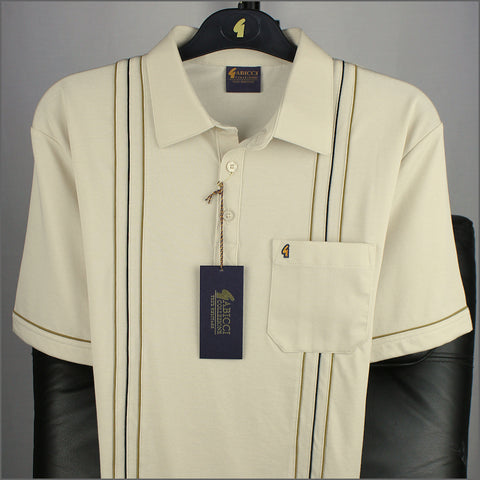 Gabicci X01 Linen Pattern T Shirt~