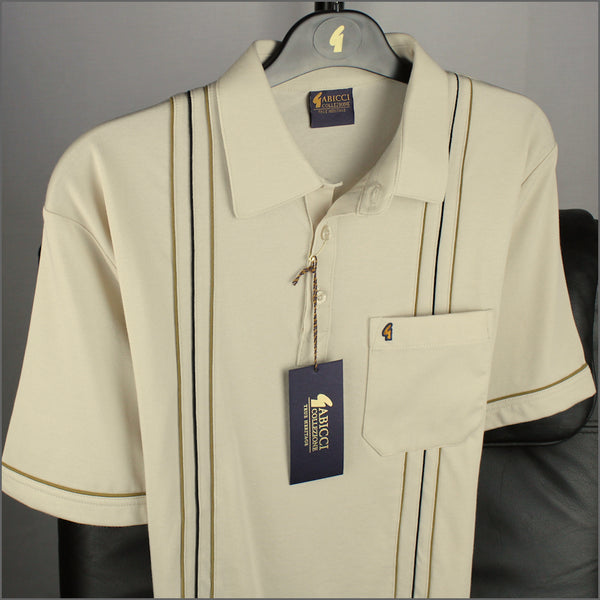Gabicci X01 Linen Pattern T Shirt~
