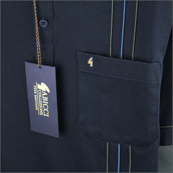 Gabicci X01 Navy Pattern T Shirt~