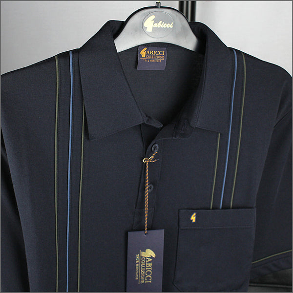 Gabicci X01 Navy Pattern T Shirt~