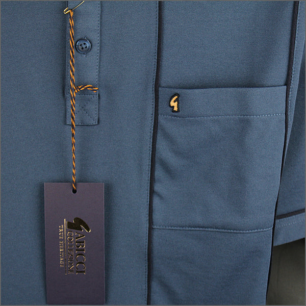 Gabicci X02 Indigo Pattern T Shirt~