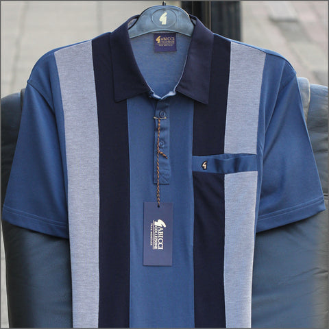 Gabicci X12 Indigo Pattern T Shirt~