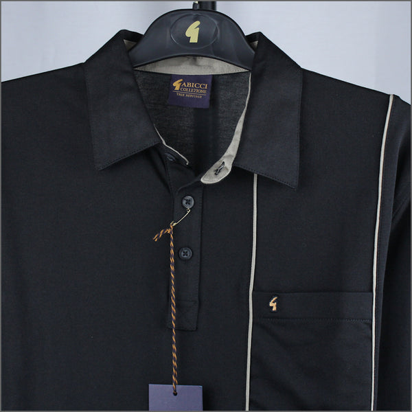 Gabicci X02 Black Pattern T Shirt*