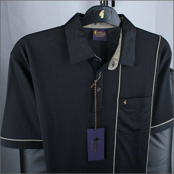 Gabicci X02 Black Pattern T Shirt*