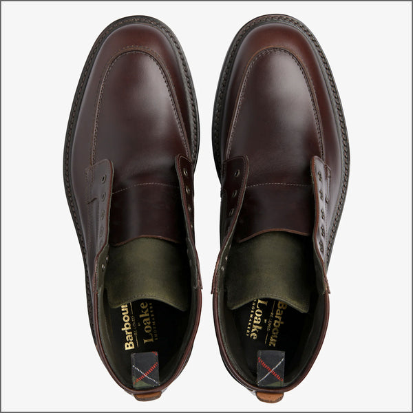Loake Gisbourne Brown Waxy Leather~