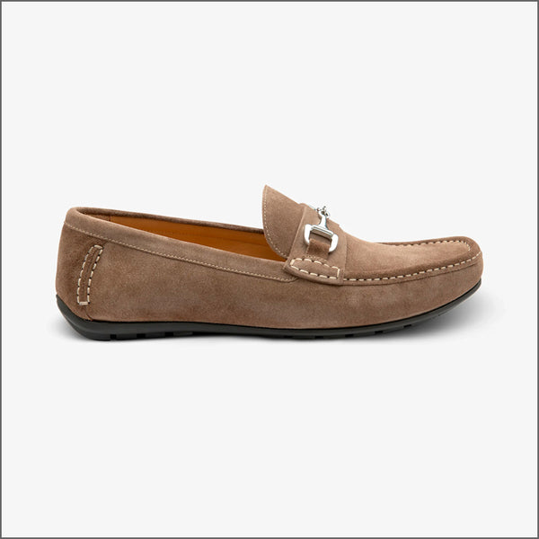 Loake Hawthorn Flint  Suede Loafer~