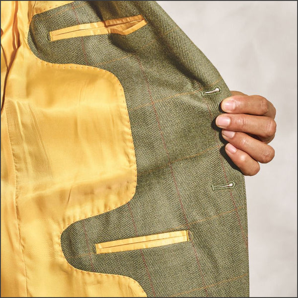 Brook Taverner Helsinki Pure New Wool Tweed Jacket*