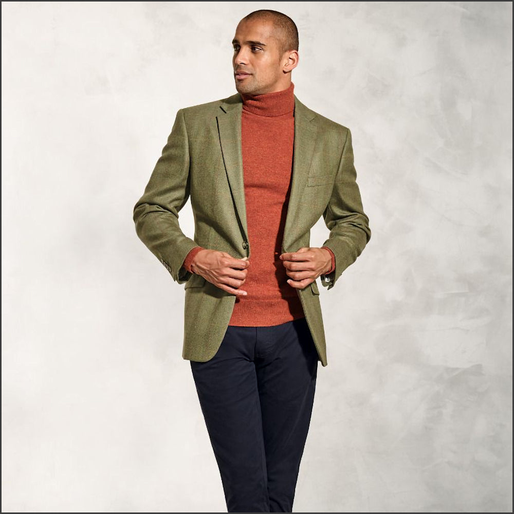 Brook Taverner Helsinki Pure New Wool Tweed Jacket* | cwmenswear