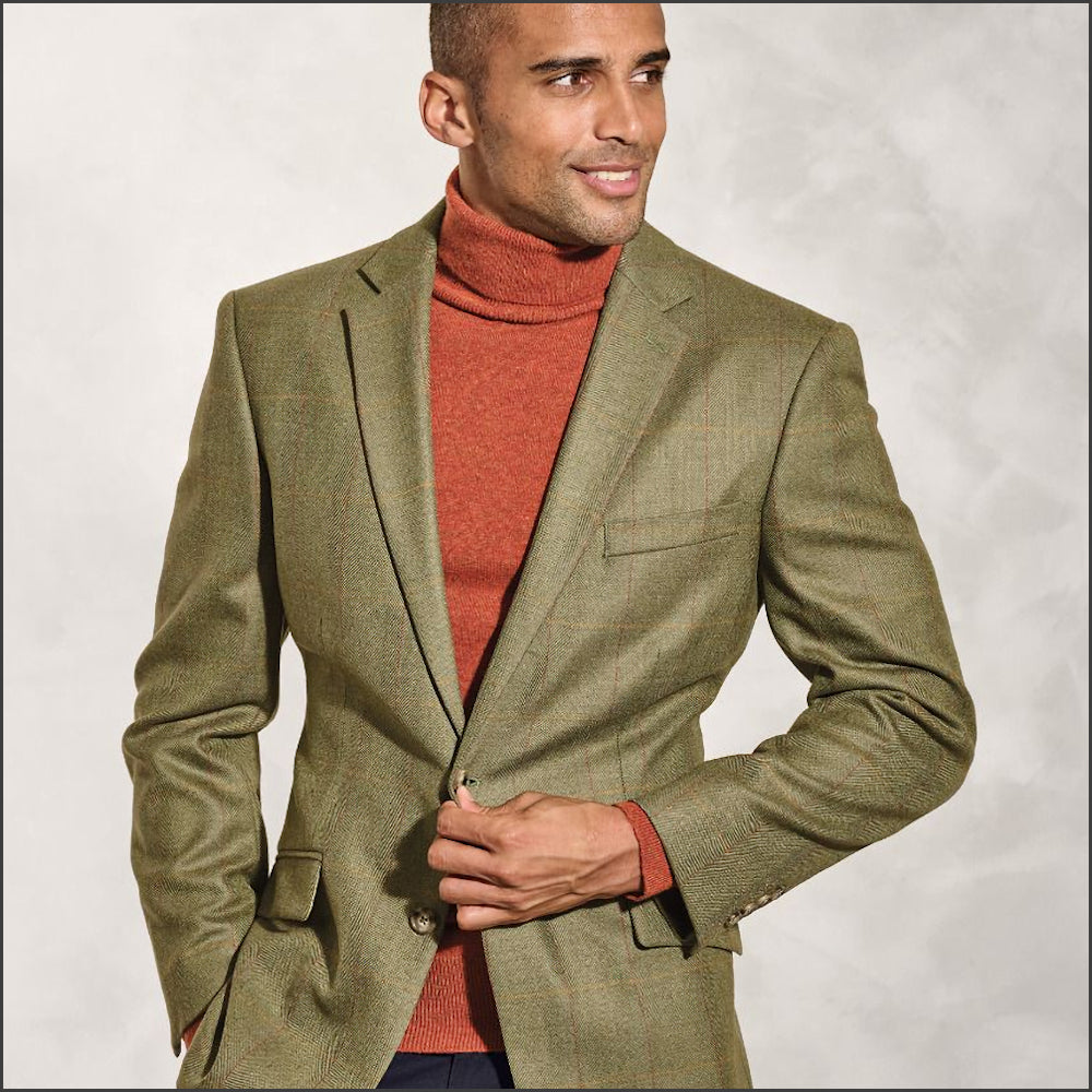 Brook Taverner Helsinki Pure New Wool Tweed Jacket* | cwmenswear