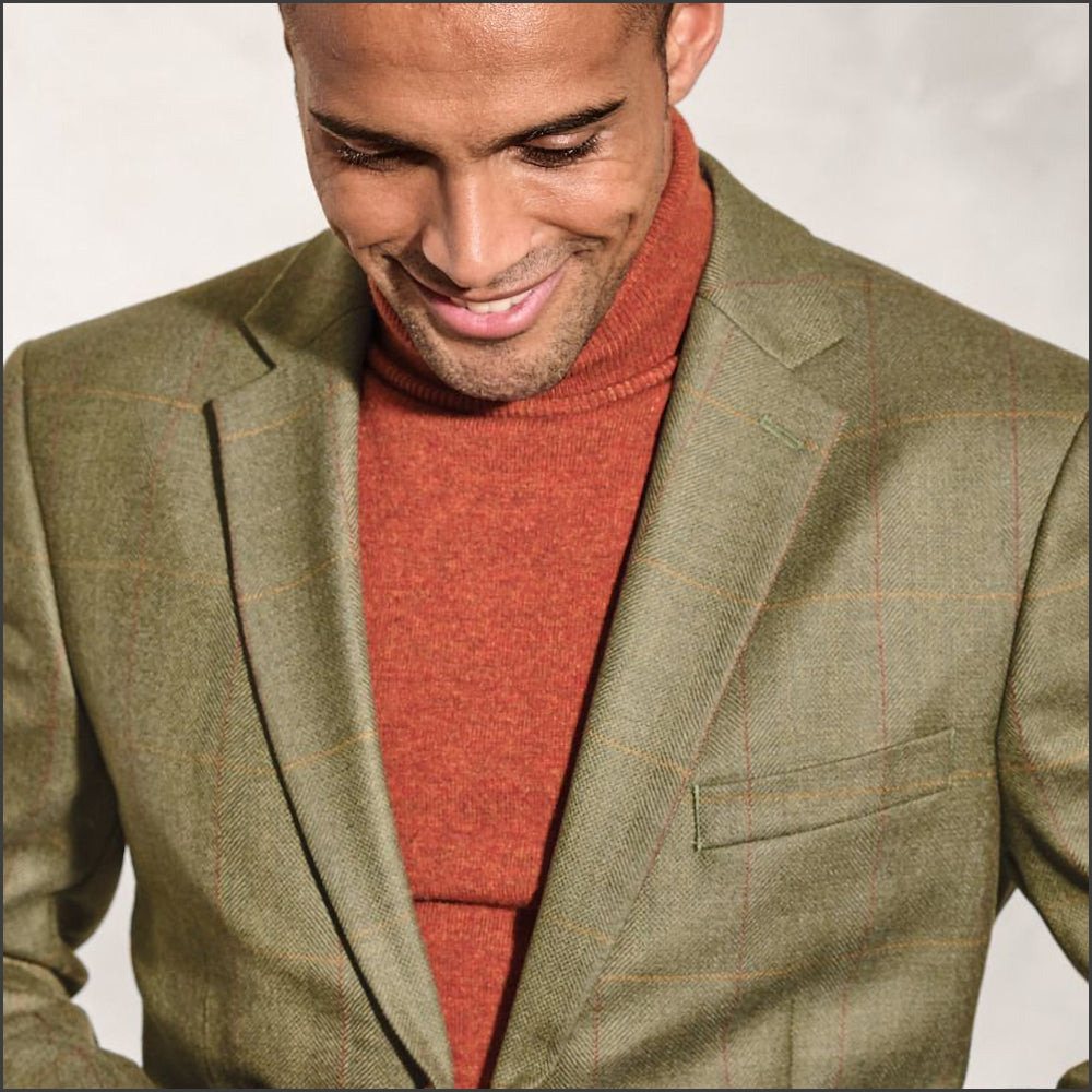 Brook Taverner Helsinki Pure New Wool Tweed Jacket* | cwmenswear