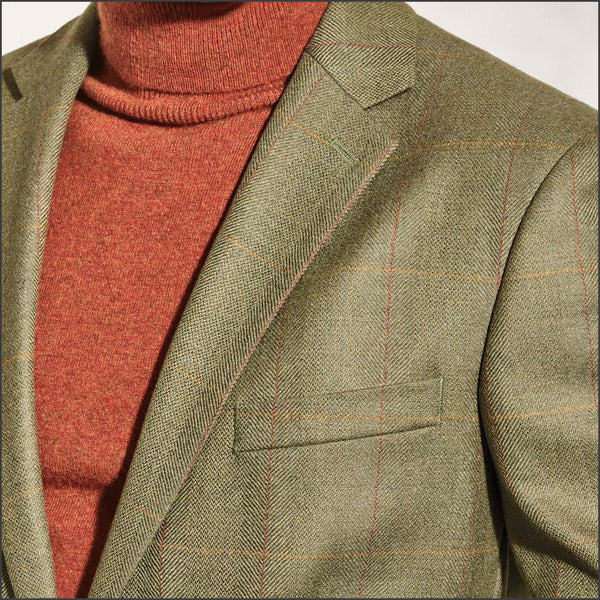 Brook Taverner Helsinki Pure New Wool Tweed Jacket*