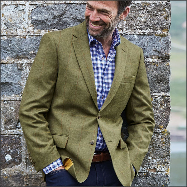 Brook Taverner Helsinki Pure New Wool Tweed Jacket*