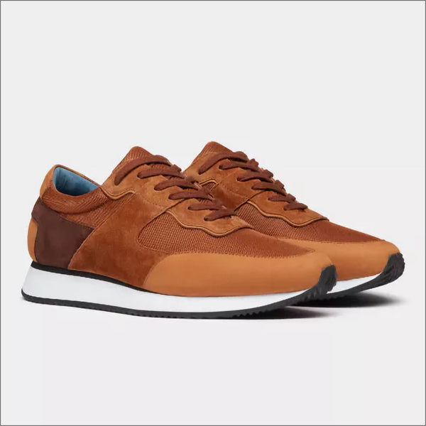 Remus Uomo Dezi Tan Suede Trainerª