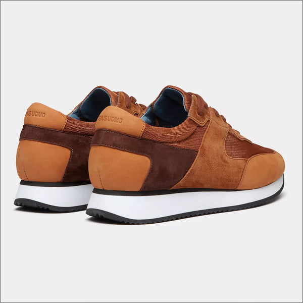 Remus Uomo Dezi Tan Suede Trainerª