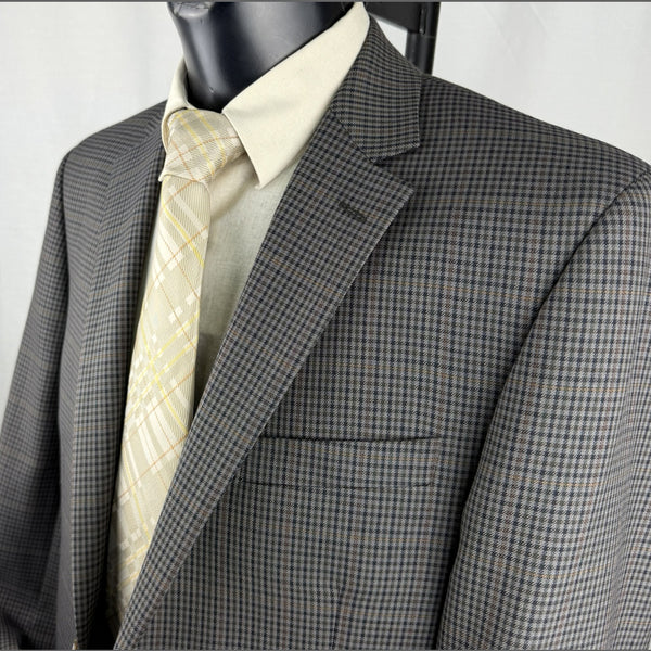 Wellington Brown Multi Check City Jacket"