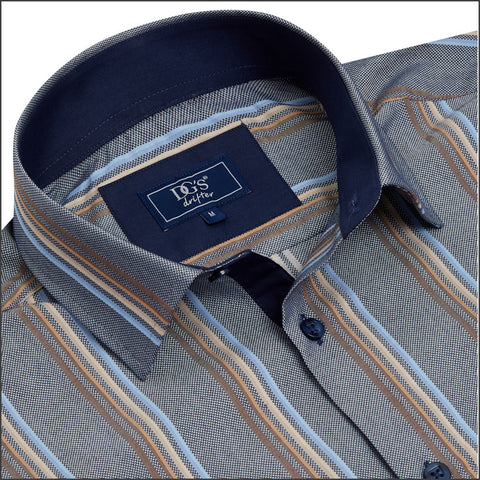 Drifter Geneva Multi Stripe LS Shirt--