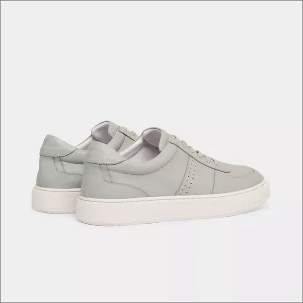 Remus Uomo Enrico Grey Leather Trainerª