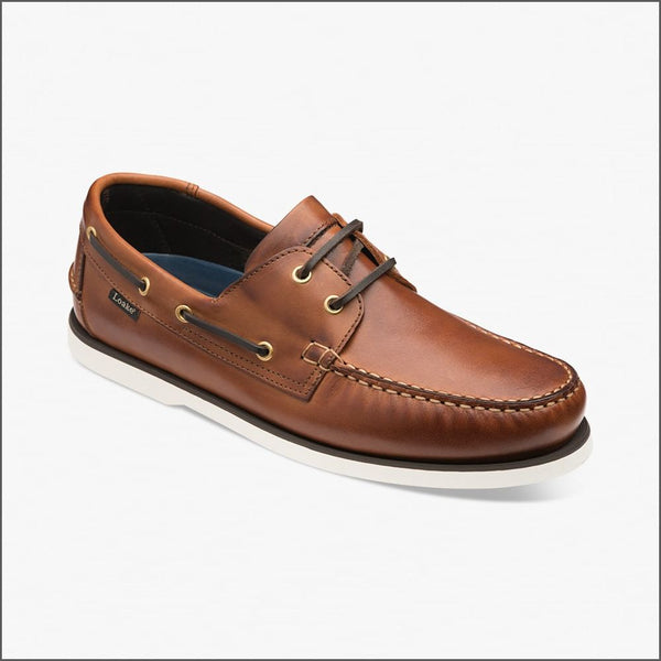 Loake 528 Cedar Lace Up Deck Shoe Size 9.5 Only*