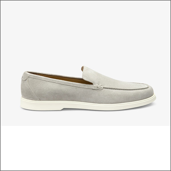 Loake Tuscany Stone Suede Loafer¬