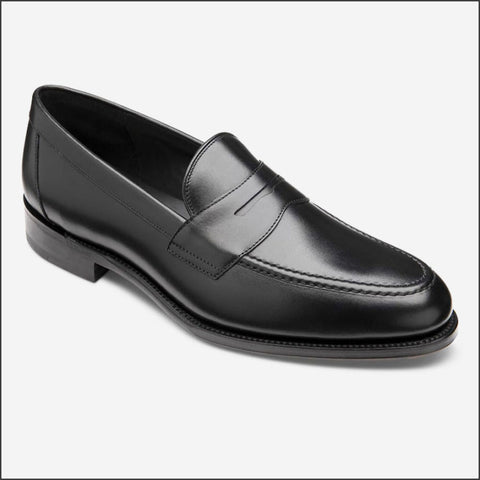 Loake Hornbeam Carbon Black Loafer F Fitª