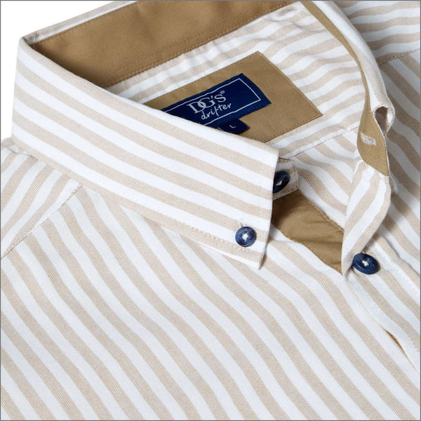 Dg's Tan Stripe Shirt SS.
