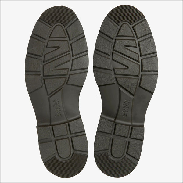 Loake Ryde Dark Brown Waxy Leatherª