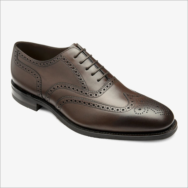 Loake Buckingham Dark Brown  Brogue G Fit~