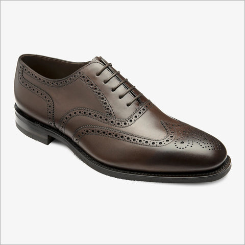 Loake Buckingham Dark Brown  Brogue G Fit~