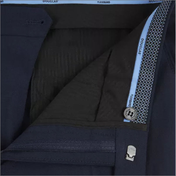 Douglas Dark Blue Biarritz Formal Trousersº