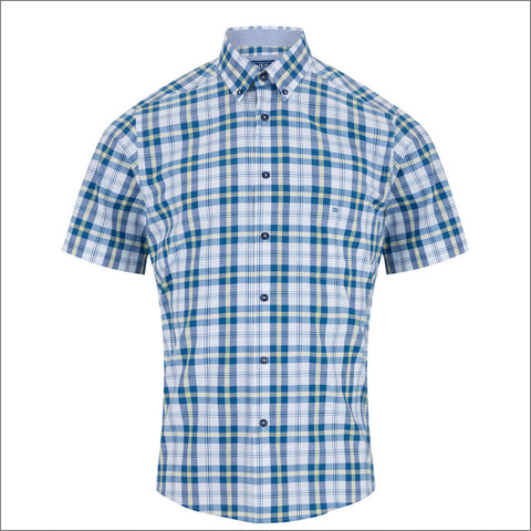 Dg's Large Blue Check SS=