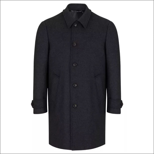 Douglas Edwards Charcoal Wool Coatª