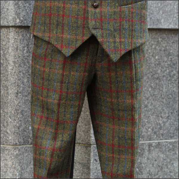 Harris Tweed Angus Check 3 Pic suit