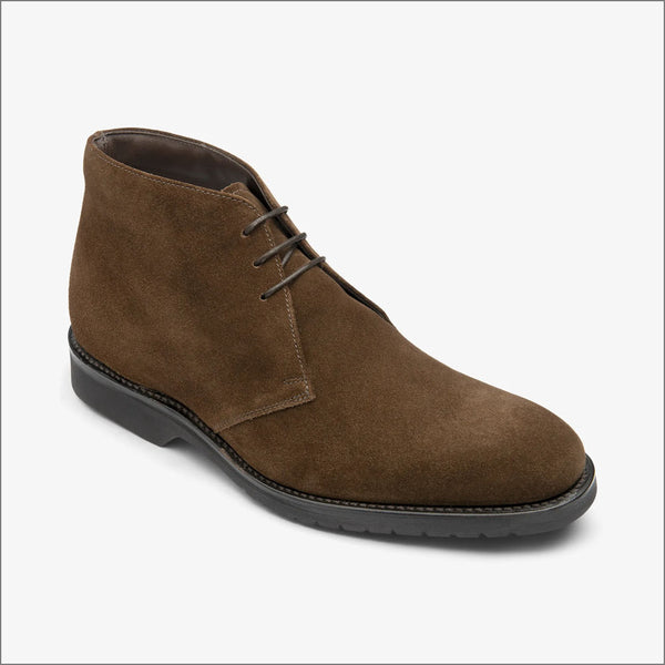 Loake Altman Brown Suede Boot=
