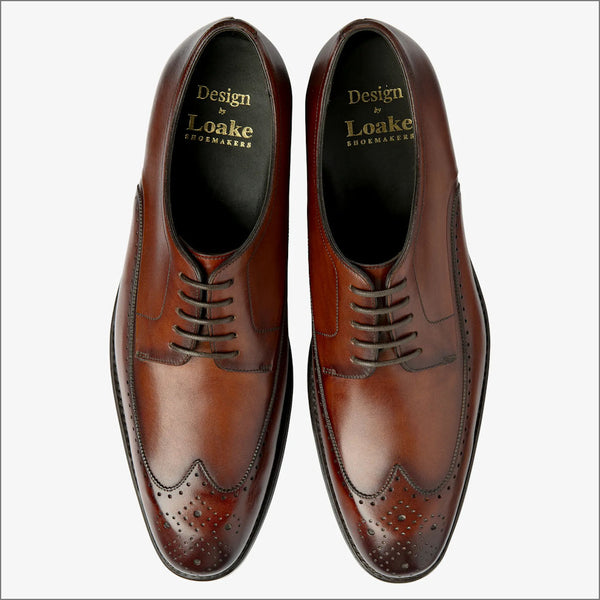 Loake Bale Scotch Patina Leather brogueº