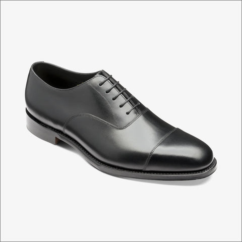 Loake Aldwych Black Calf Oxford Leather Sole Size 6 & 12 Only*