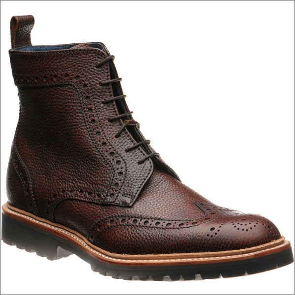 Barker Woodbury Antikbox Brown Rugged Bootº