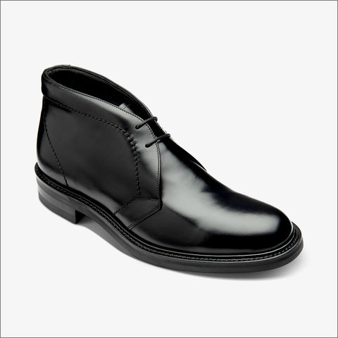Loake Berkeley Black Polished leather Bootª